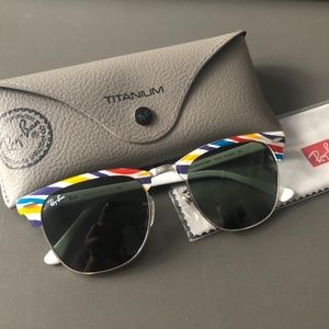 Authentic Ray-Ban Clubmaster Sunglasses, Like New
